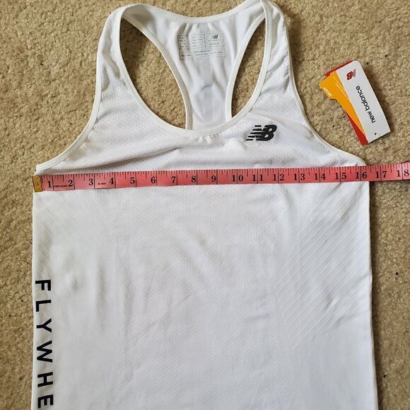 NEW BALANCE For Flywheel White Tank - Picture 14 of 15
